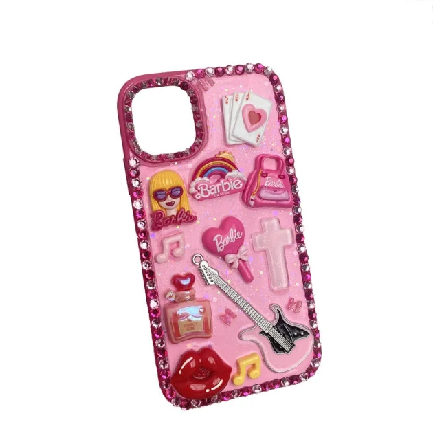 Handmade Barbie Decoden Cream Phone Case For iPhone Samsung Google Huawei and other models