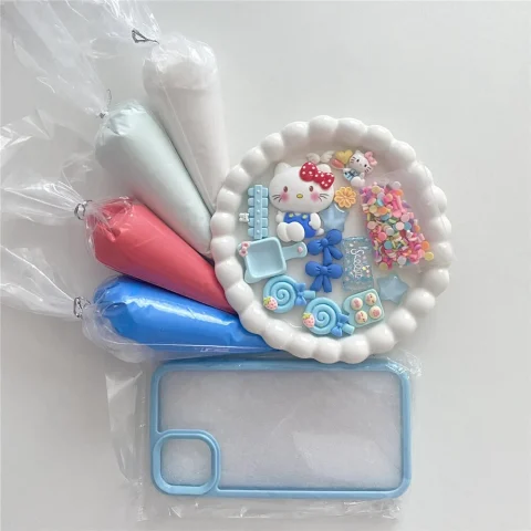 DIY Kits for Hellokitty Decoden Cream Phone Case