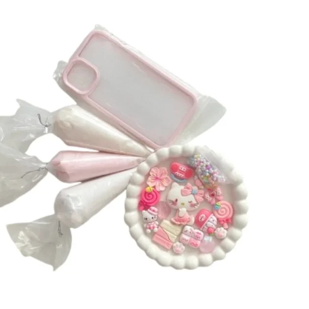 DIY Kits for Hellokitty Decoden Cream Phone Case