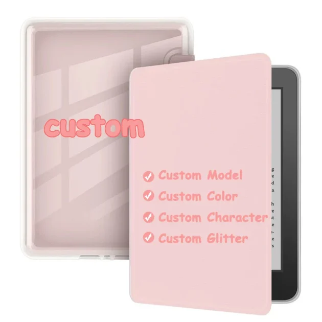 Custom Decoden Cream Case for Kindle