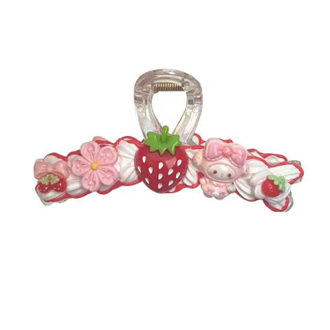 Melody Decoden Cream Hair Claw Clip