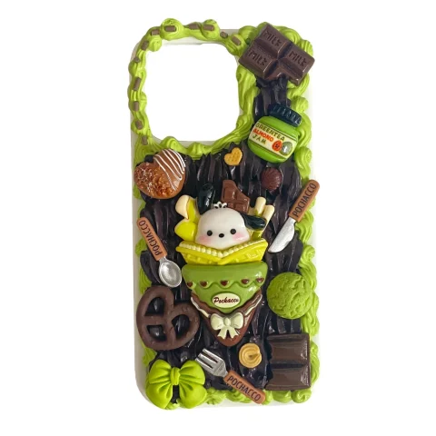 Handmade Pochacco Decoden Cream Phone Case For Any Models-PC39