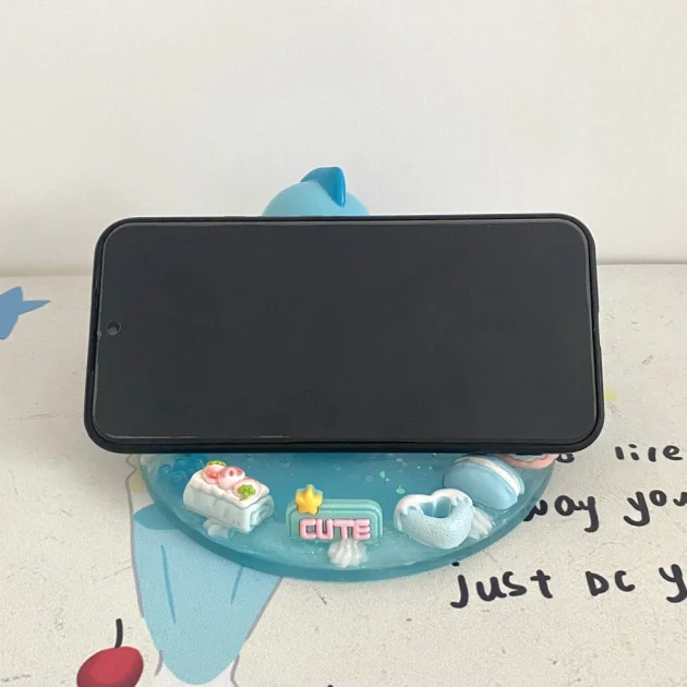 Handmade Hangyodon Decoden Cream iPad/Phone Stand - Image 5